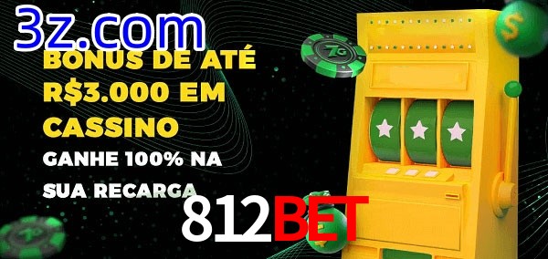812Bet melhor bônus de depósito