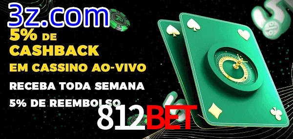 Promoções do cassino ao Vivo 812Bet